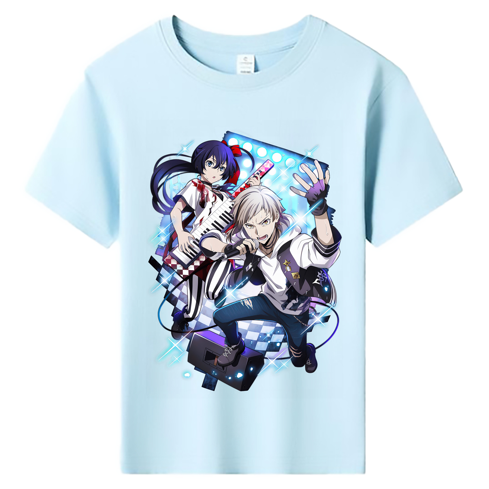 （画像用） 文豪ストレイドッグス Bungo Stray Dogs 綿100％キッズTシャツ（フロントプリント）